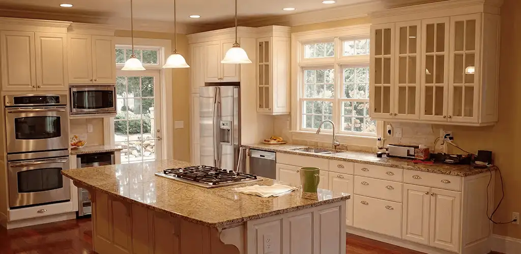 Custom cabinet door installation and kitchen upgrade in Jacksonville, FL