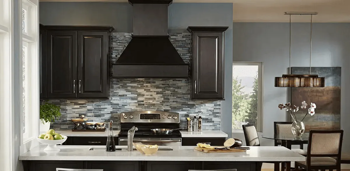 Kitchen cabinet painting and refinishing in a modern kitchen in Jacksonville, FL
