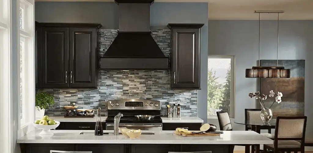 Kitchen cabinet painting and refinishing in a modern kitchen in Jacksonville, FL